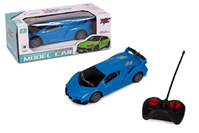 COCHE DEPORTIVO LUZ 24CM R/C 4 CANALES