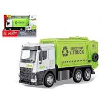 Camión de la Basura Metálico 17 cm