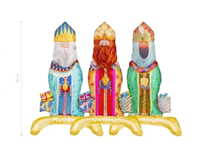 Globos de suelo Reyes Magos 110 cm foil metalico Individual 