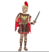 Disfraz de romano águila dorada para niño   5-6 años