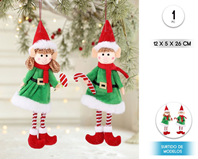 Colgante Elfo / Elfa 26 cm 