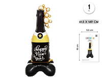 Globo Foil Champán 61.5*149 cm 