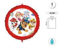 Globo Patrulla Canina 46 cm Rescue Heroes