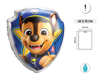 Globo Patrulla Chase Escudo 68*75 cm 