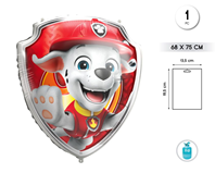 Globo Patrulla Canina Marshall 68*75 cm