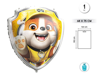 Globo Patrulla Canina Rubble 68*75 cm 