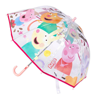 Paraguas manual burbuja Peppa Pig 45cm