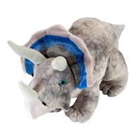 PELUCHE DINOSAURIO-MINI TRICERATOR 25CM.