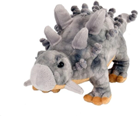 PELUCHE DINOSAURIA-MINI ANQUILOSAURIO 25CM.