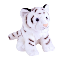 PELUCHE CACHORRO TIGRE BLANCO 30CM