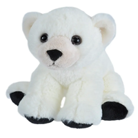 PELUCHE OSO POLAR BEBE 20CM