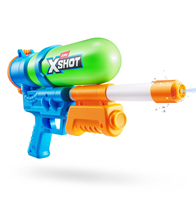 PISTOLA DE AGUA X-SHOT RETRO 80' SUPER SPLASH, CARGA RAPIDA 22X40X7,6CM SURTIDOS