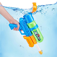 PISTOLA DE AGUA X-SHOT RETRO 80' SUPER SPLASH, CARGA RAPIDA 22X40X7,6CM SURTIDOS