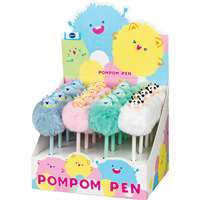Bolígrafo azul “Party Pompon” de 0,7 mm.