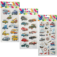 Pegatinas con relieve Automoción Vehiculos mar y tierra Centrum 