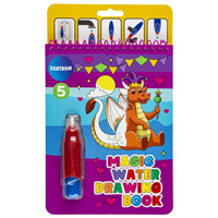 Libro mágico de dibujo con agua Magic-water paint Centrum 