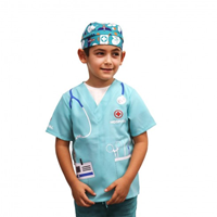 DISFRAZ DE CIRUJANO Y GORRO UNISEX