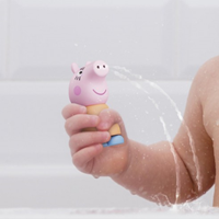 PEPPA PIG: 3 FIGURAS DE BAÑO (PEPPA, MAMAPIG Y PAPAPIG)
