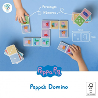 DOMINO DE MADERA Peppa Pig 
