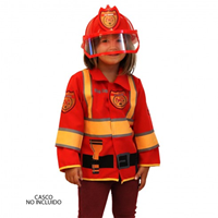 DISFRAZ DE BOMBERO UNISEX