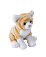 Peluche Gato Atrigado Naranja 12 cm 
