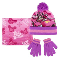 Gorro+ guantes + braga Minnie